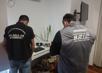 Allanaron un departamento en Posadas por estafas con falsas inversiones