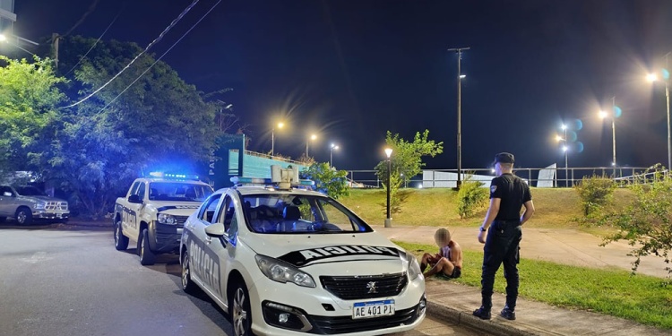 El ahora detenido a con una herida cortante en el cuello.