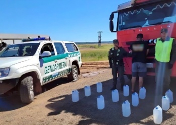 Camionero misionero fue condenado por transportar bidones con ketamina