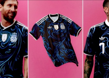 La Selección argentina presentó su nueva camiseta alternativa para el Mundial 2026