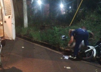Motociclista grave tras choque en Posadas