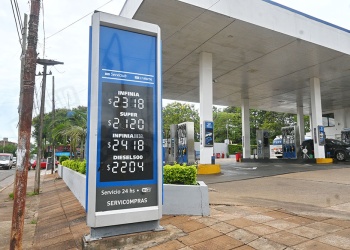 Los combustibles volvieron a subir y ya rozan los $2.400 en Posadas