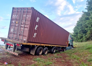Despiste en la ruta 105: camionero se descompensó al volante