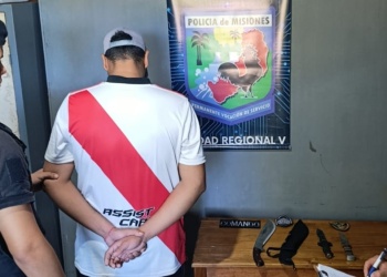 DETENIDO: uno de los sospechosos fue detenido en Puerto Esperanza