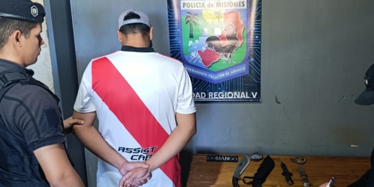 DETENIDO: uno de los sospechosos fue detenido en Puerto Esperanza