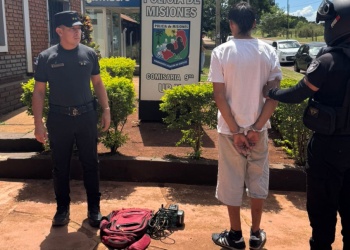 Había salido de prisión y volvió a robar: lo detuvieron tras sustraer una bomba de agua