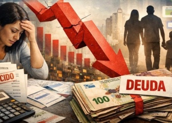 Endeudamiento en los hogares impacta en la imagen de Milei