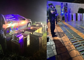 Secuestran cigarrillos por más de $30 millones tras un choque