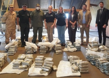 Destruyen más de dos toneladas de droga incautada por la Policía y Gendarmería