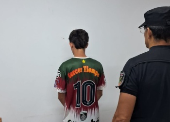 Cayó motociclista que chocó a un niña de 8 años y se fugó en Itaembé Guazú