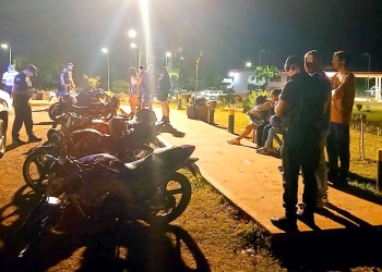Picadas y contraexplosiones en la madrugada: secuestran 12 motos en Oberá y Campo Viera