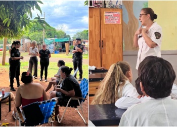Con charlas en escuelas y reuniones vecinales, buscan prevenir la violencia en los barrios