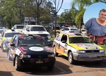 Cuando el silencio le gana al motor: el rally misionero se detuvo para despedir a Favio Scheske