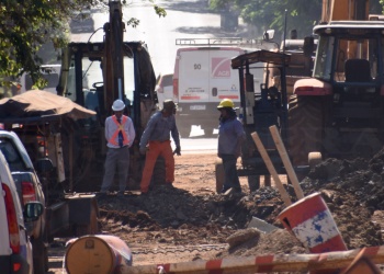La zona oeste de Posadas sigue sin agua por la rotura de un caño
