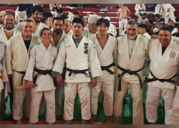 Judoca misionero se dio el “lujo” de entrenar con el bicampeón olímpico Shohei Ono