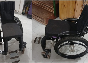 Robaron la silla de ruedas de una niña y piden ayuda para recuperarla