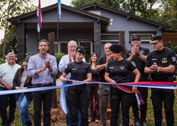 Passalacqua inauguró un destacamento policial en Eldorado