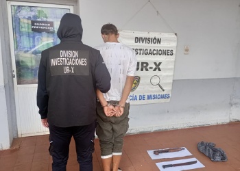 Garupá: lo interceptaron, mintió sobre una changa y descubrieron que llevaba un arma