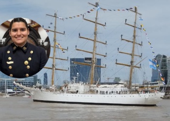 Ana, la “Dama del Mar” misionera que zarpó en la Fragata Libertad