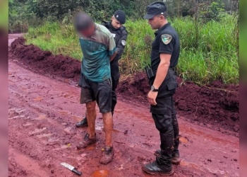 Domingo violento en Andresito: tras una discusión, un hombre terminó apuñalado y el otro detenido