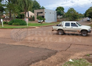 Reconfiguran circulación de calles en Apóstoles
