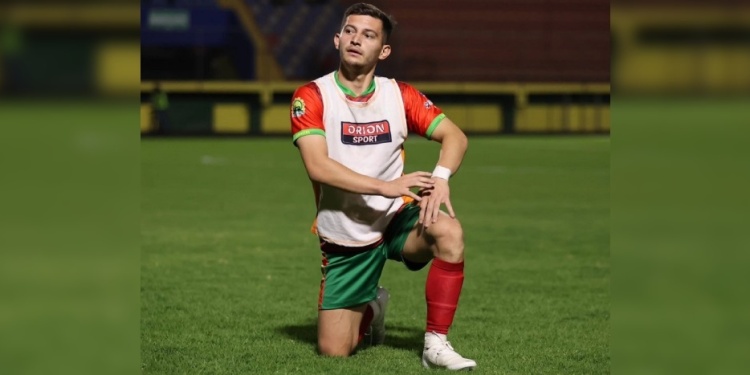 ÍDOLO. El volante posadeño cumplió con un nuevo desafío a nivel internacional.