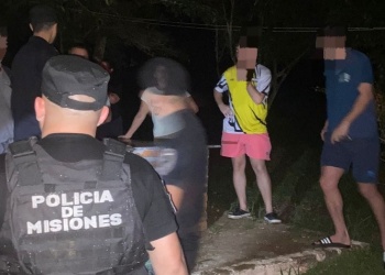 El Soberbio: se incendió una cabaña de mampostería y madera, de dos plantas