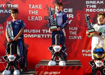 El pequeño Francisco Morgenstern festejó en la tercera fecha del Rotax