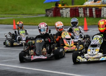 La lluvia no frenó el cierre de la primera