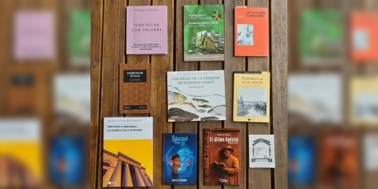 TINTAS MISIONERAS. Se anunciaron las diez obras literarias de autores locales seleccionadas para participar en la Feria Internacional del Libro en Buenos Aires.