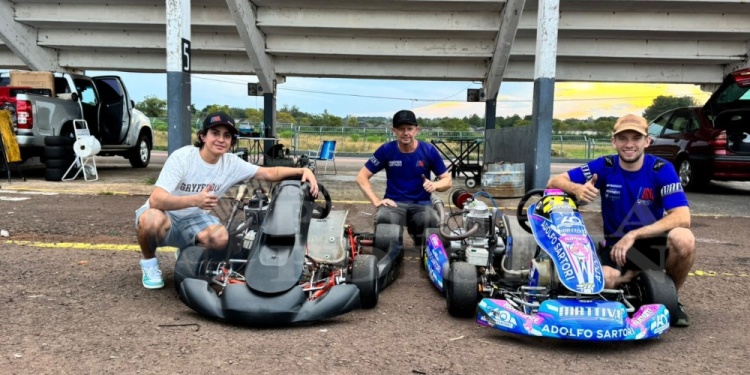 HAY EQUIPO. El Mattive Racing pondrá dos kartings en pista este año. / Foto A. Smialkowski