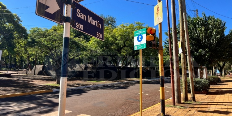ORDENADA, SEGURA Y EFICIENTE. Estudian cambios en el sentido de circulación del tránsito en la Capital del Monte./Gentileza Cristian Olivera Schuster