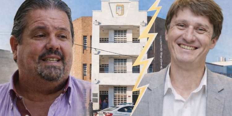 DOS VISIONES. Humada, con una mirada más provincial, y Costa de Arguibel, alineado al kirchnerismo nacional.