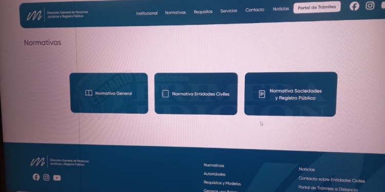 CLAVE. Todos los trámites, consultas y presentaciones se pueden realizar online, en la web de la Dirección de Personas Jurídicas.