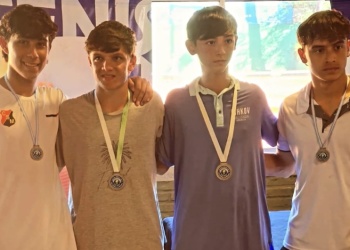 Tenis: show del semillero nacional