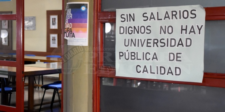 SIN DIÁLOGO. Nueva escalada en el conflicto del Ejecutivo nacional con el sistema universitario.