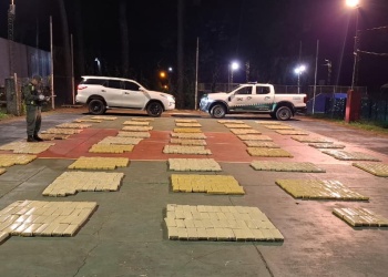 Secuestran más de 1.300 kilos de marihuana en un operativo en Misiones