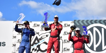 PROTAGONISTA. Cristian Grygorszyn y una nueva alegría para Chevrolet.