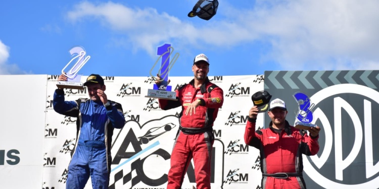 PROTAGONISTA. Cristian Grygorszyn y una nueva alegría para Chevrolet.