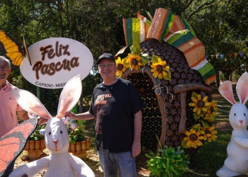 En Capioví, Passalacqua puso en valor la organización vecinal detrás de la celebración de Pascua
