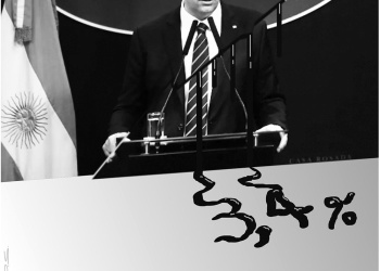 Adorni es el ruido, pero la economía es la señal