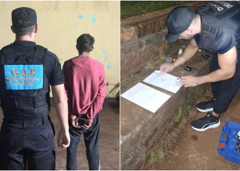 Intensa madrugada en Posadas: diez detenidos, droga incautada y un menor asistido