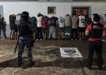 Fuerte operativo en la zona oeste de Posadas dejó una docena de detenidos