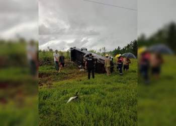 Tres despistes en pocas horas en Misiones dejaron cuatro personas lesionadas