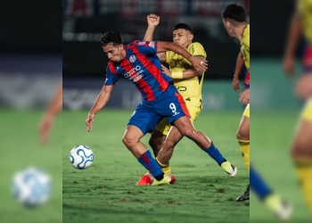 San Lorenzo apenas pudo igualar con Recoleta en su visita a Paraguay por la Copa Sudamericana