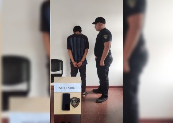 Detuvieron a un joven por desobedecer una restricción judicial y robar un celular a su madre en Apóstoles