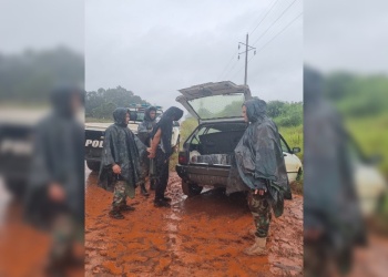 Cayó un narco brasileño con más de 110 kilos de marihuana en Andresito