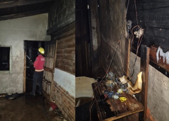 Una vivienda se prendió fuego en Garupá: investigan las causas