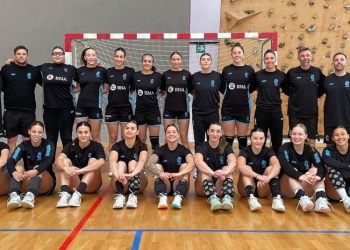 Mara López se entrena con La Garra en Bilbao