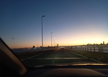 Puente San Roque: todo a media luz